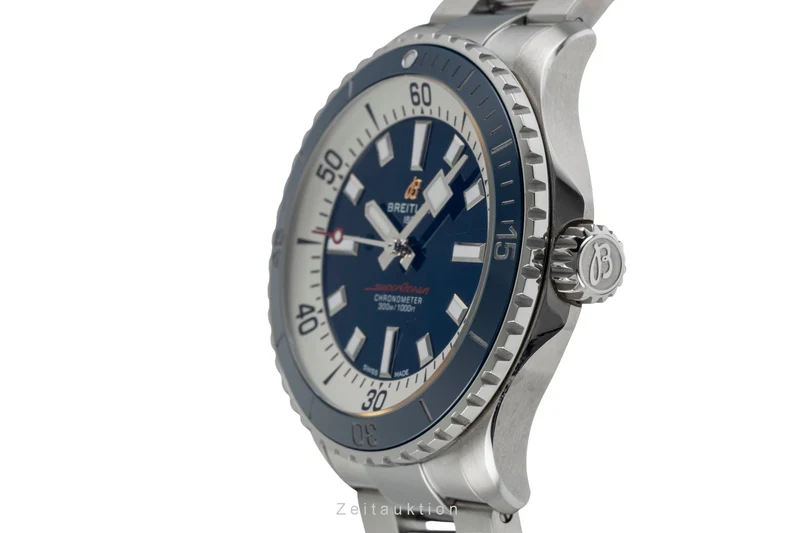 Breitling Superocean steel automatic men's watch A17375E71C1A1 LP: 5550EUR [2503685]