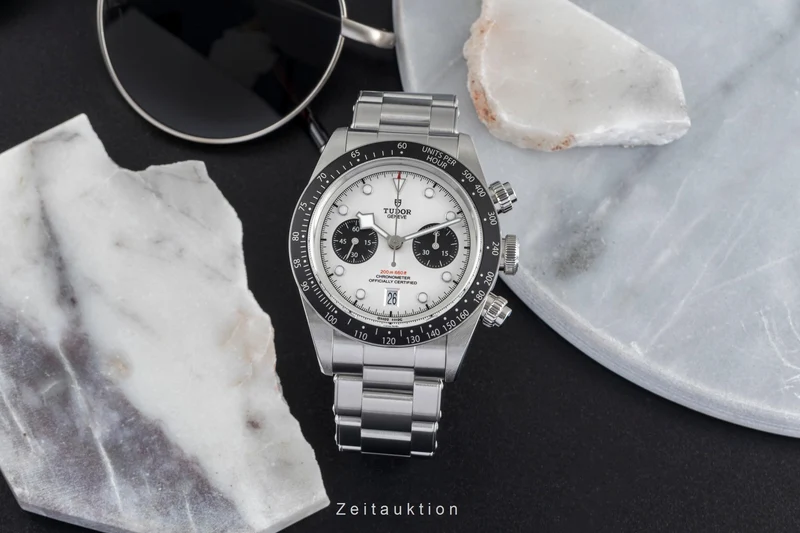 Tudor Black Bay chronograph steel automatic men's watch 79360N LP: 5760EUR [2503985]