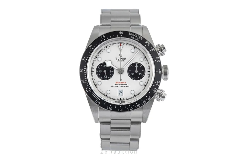 Tudor Black Bay chronograph steel automatic men's watch 79360N LP: 5760EUR [2503985]