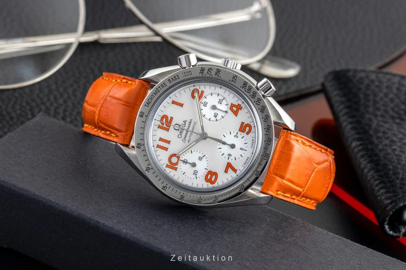 Omega Speedmaster chronograph steel automatic men's watch 3834.78.38 LP: 5700EUR [2504266]