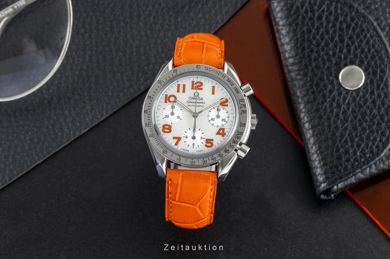 Omega Speedmaster chronograph steel automatic men's watch 3834.78.38 LP: 5700EUR [2504266]