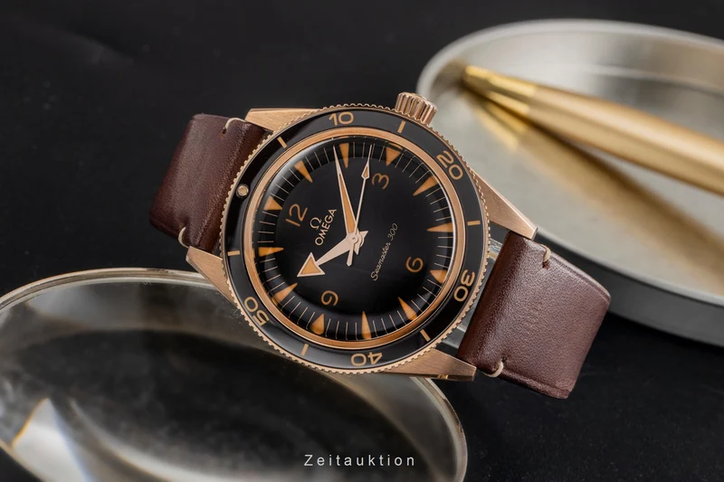 Omega Seamaster bronze automatic men's watch 234.92.41.21.10.001 LP: 14800EUR [2504271]