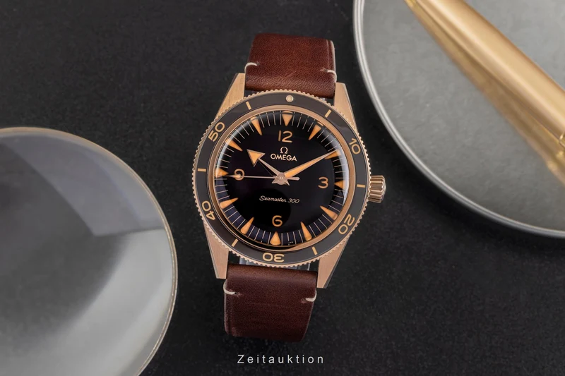 Omega Seamaster bronze automatic men's watch 234.92.41.21.10.001 LP: 14800EUR [2504271]