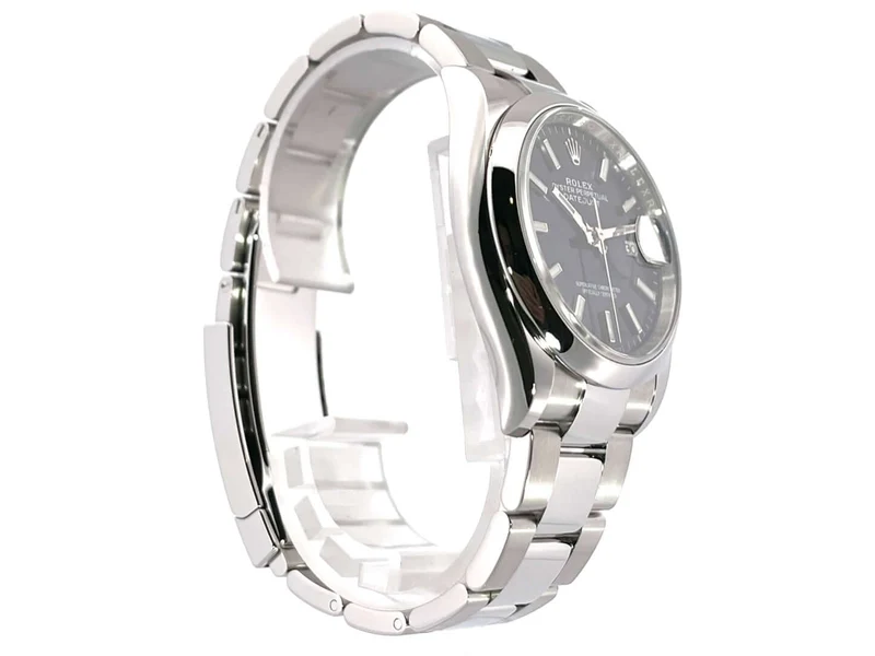 Rolex Datejust 36 Oystersteel 126200 Blau Riffelmuster