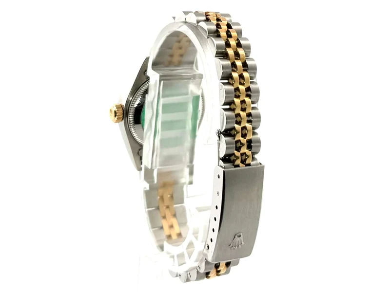Rolex Datejust 26 Edelstahl Gelbgold 79173 Champagner Diamant Jubile-Band