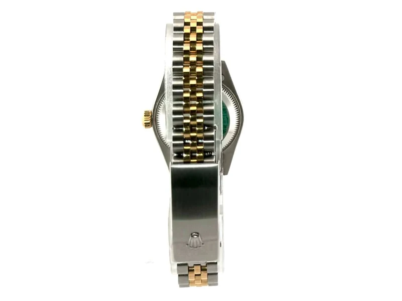 Rolex Datejust 26 Edelstahl Gelbgold 79173 Champagner Diamant Jubile-Band
