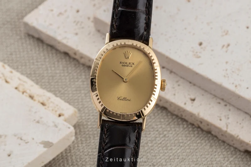 Rolex Cellini 18 ct gold manual winding women's watch 4047 [2601562]