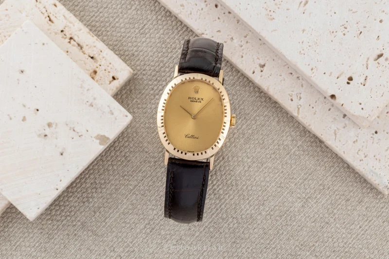 Rolex Cellini 18 ct gold manual winding women's watch 4047 [2601562]