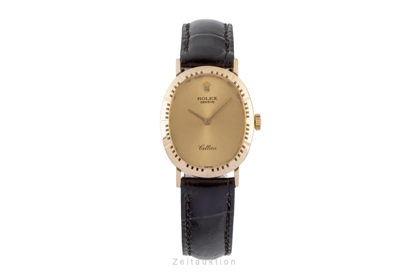 Rolex Cellini 18 ct gold manual winding women's watch 4047 [2601562]