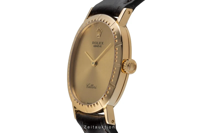 Rolex Cellini 18 ct gold manual winding women's watch 4047 [2601562]