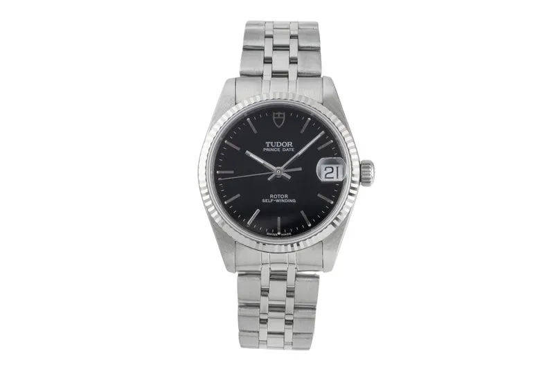 Tudor Prince Date steel / white gold automatic men's watch 72034 [2601565]