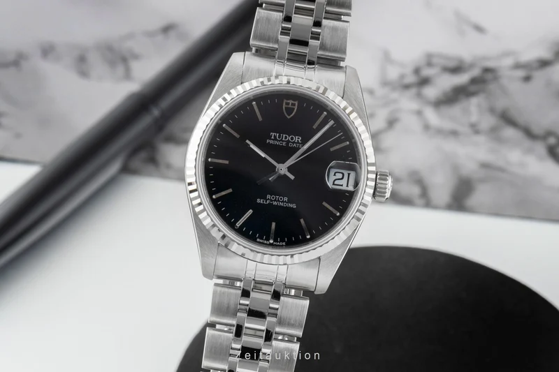 Tudor Prince Date steel / white gold automatic men's watch 72034 [2601565]