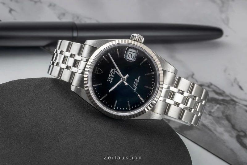 Tudor Prince Date steel / white gold automatic men's watch 72034 [2601565]