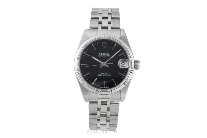Tudor Prince Date steel / white gold automatic men's watch 72034 [2601565]