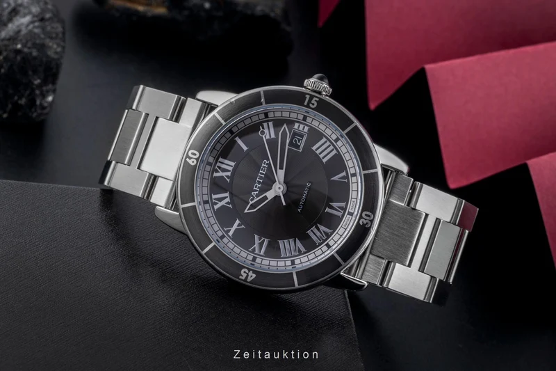 Cartier Croisiere steel automatic men's watch WSRN0011 [2506397]