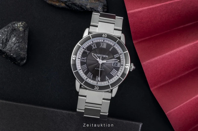 Cartier Croisiere steel automatic men's watch WSRN0011 [2506397]