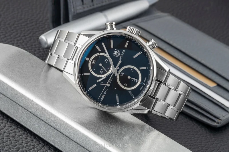 Tag Heuer Carrera chronograph steel automatic men's watch CAR2110-0 [2601297]
