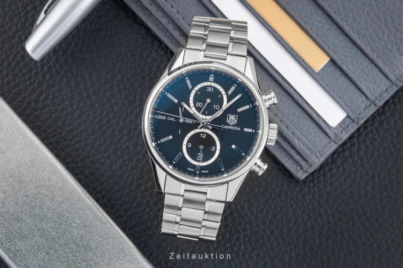 Tag Heuer Carrera chronograph steel automatic men's watch CAR2110-0 [2601297]