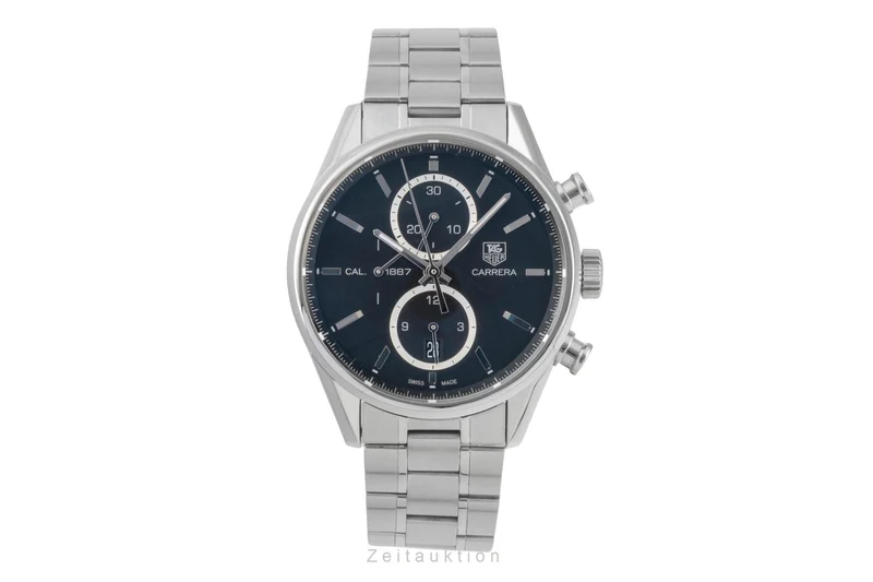 Tag Heuer Carrera chronograph steel automatic men's watch CAR2110-0 [2601297]