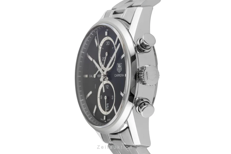 Tag Heuer Carrera chronograph steel automatic men's watch CAR2110-0 [2601297]