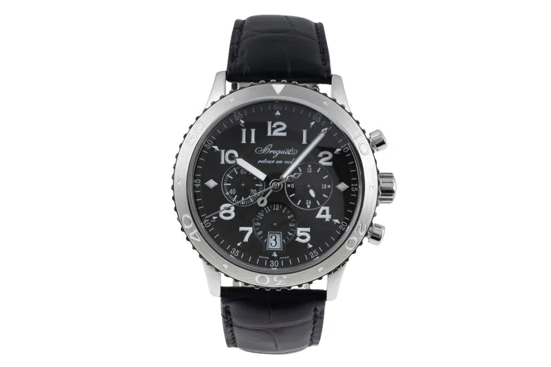 Breguet Type XXI chronograph steel automatic men's watch 3810 [2600629]