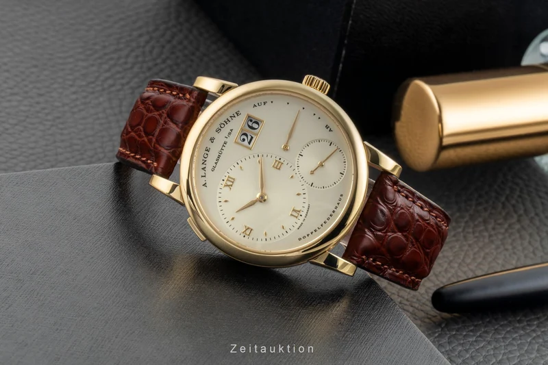 A. Lange & Söhne Lange 1 18 ct gold manual winding men's watch 101.021 [2601825]