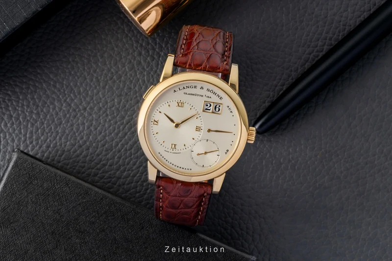 A. Lange & Söhne Lange 1 18 ct gold manual winding men's watch 101.021 [2601825]
