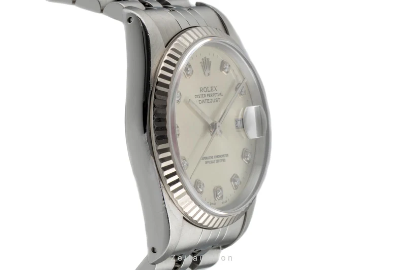 Rolex Datejust steel / white gold automatic men's watch 16234 [2601572]