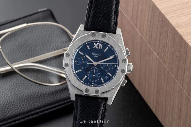 Chopard St. Moritz chronograph steel automatic men's watch 268352-3001 [2601303]