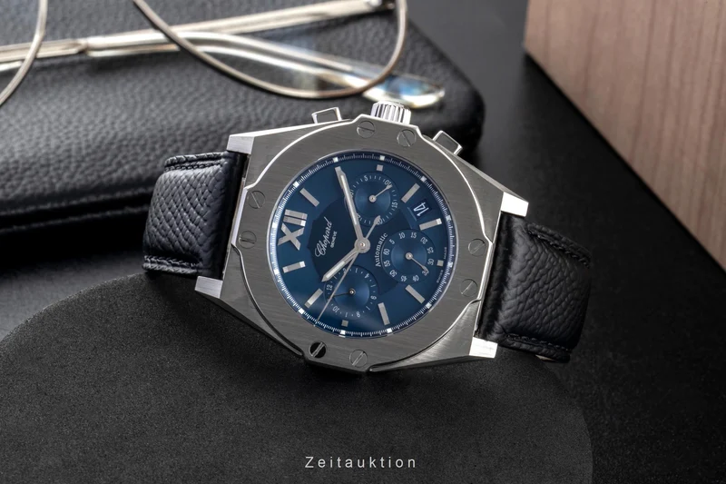 Chopard St. Moritz chronograph steel automatic men's watch 268352-3001 [2601303]