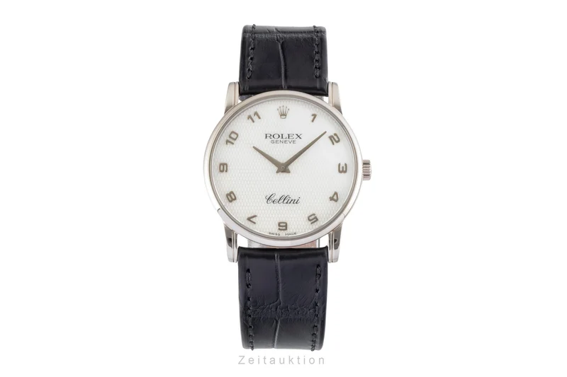 Rolex Cellini 18 ct white gold manual winding men's watch 5116 [2601620]