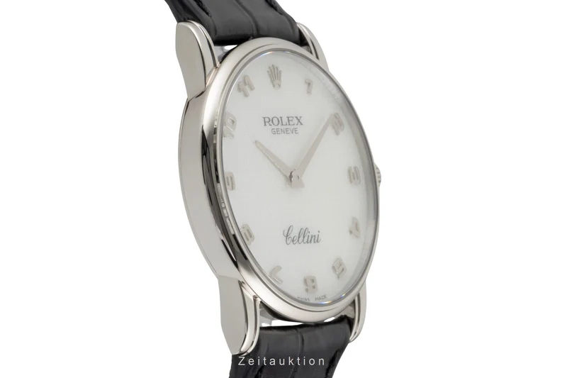 Rolex Cellini 18 ct white gold manual winding men's watch 5116 [2601620]