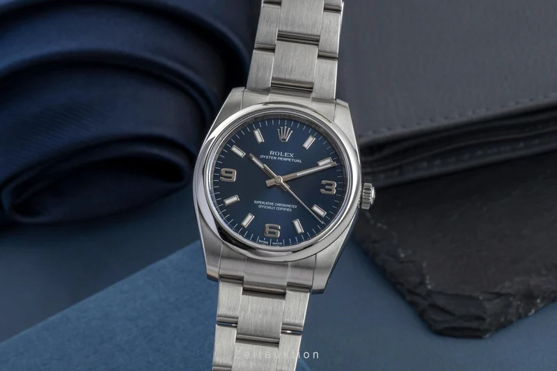 Rolex Oyster Perpetual steel automatic men's watch 114200 [2601707]