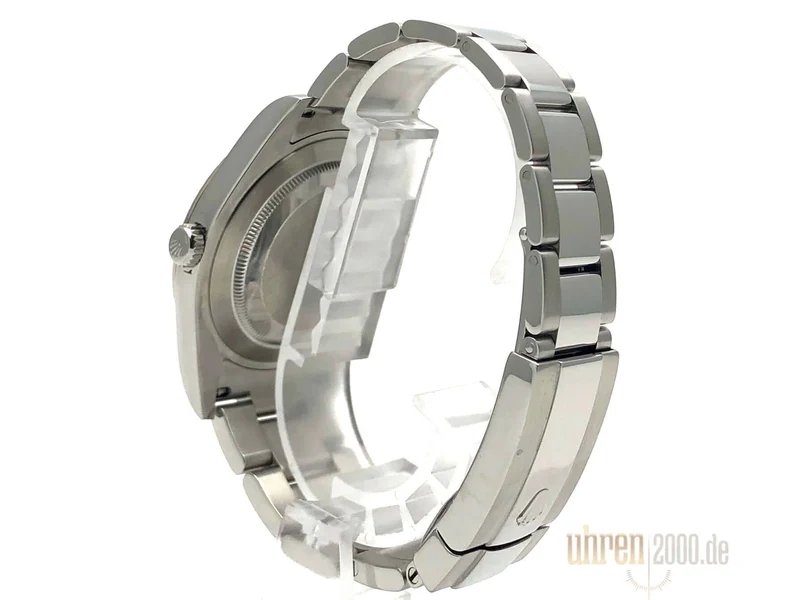 Rolex Datejust II 116334 Silber Diamant 2014 LC100 Service 2020