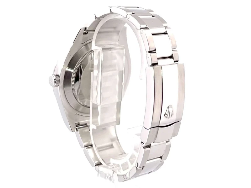 Rolex Datejust II 41 Edelstahl 116300 Silber