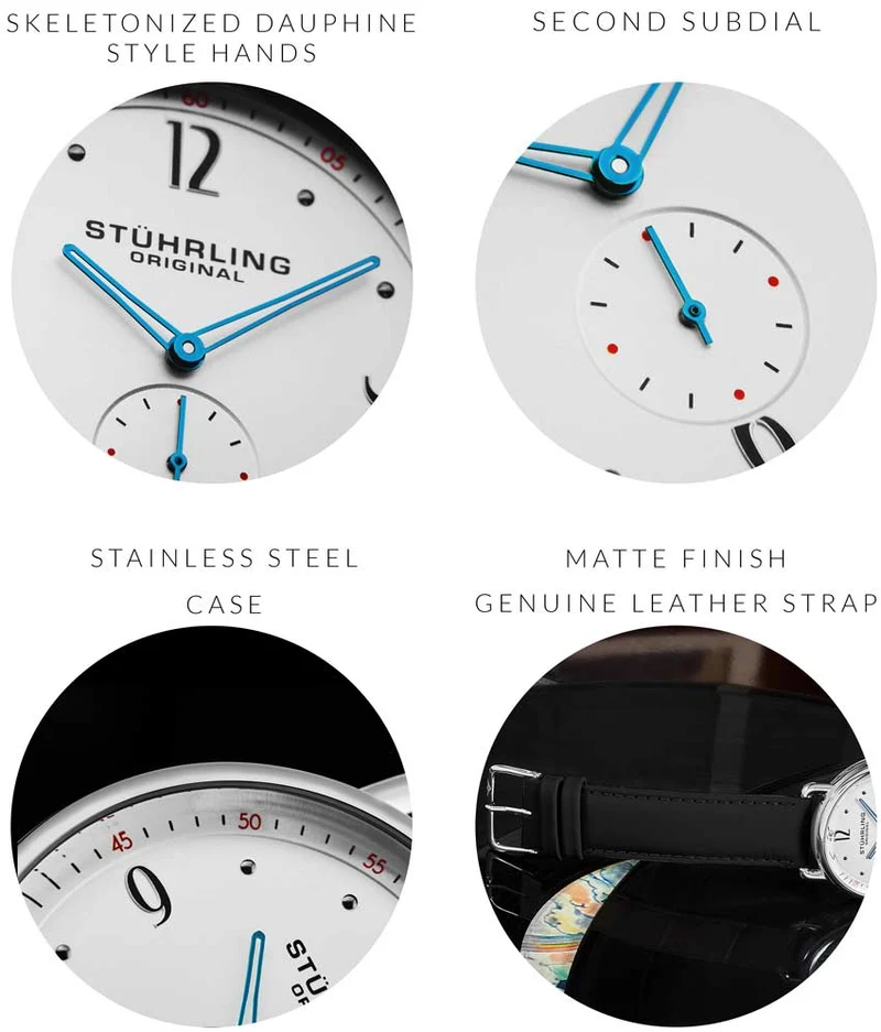 Stührling Symphony 857 Quartz 42mm Classic