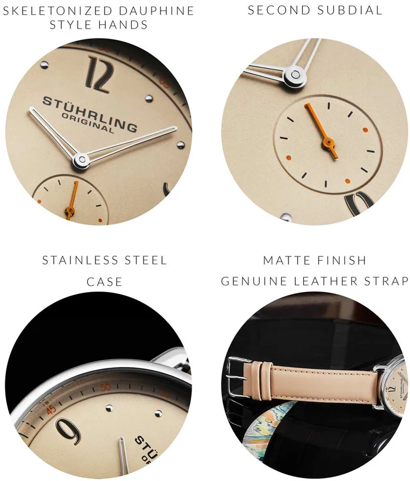 Stührling Symphony 857 Quartz 42mm Classic