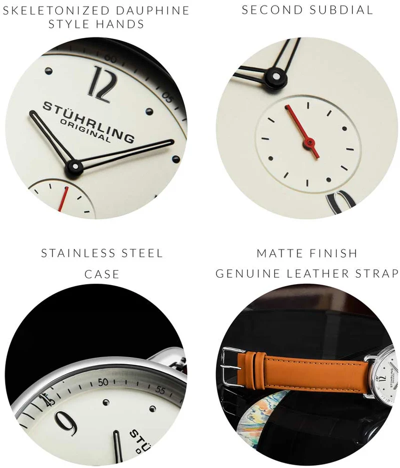 Stührling Symphony 857 Quartz 42mm Classic