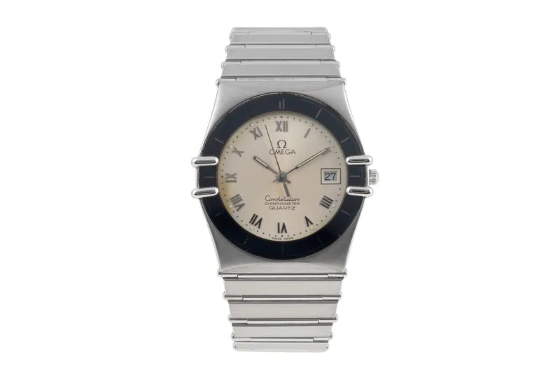 Omega Constellation steel quartz men's watch 398.0864 [2504521]