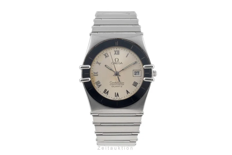 Omega Constellation steel quartz men's watch 398.0864 [2504521]