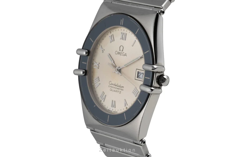 Omega Constellation steel quartz men's watch 398.0864 [2504521]