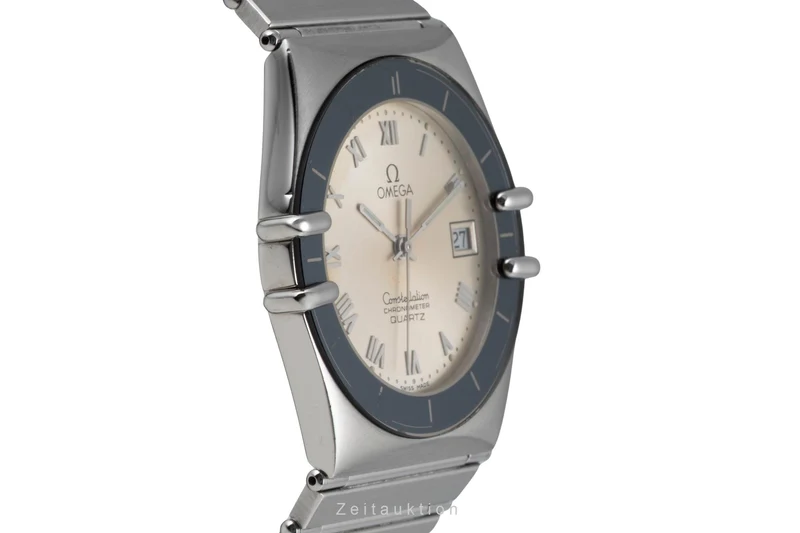 Omega Constellation steel quartz men's watch 398.0864 [2504521]