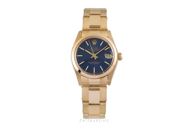Rolex Datejust 18 ct gold automatic unisex 6824 Vintage [2601559]