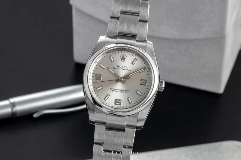 Rolex Oyster Perpetual steel automatic men's watch 114200 [2601629]