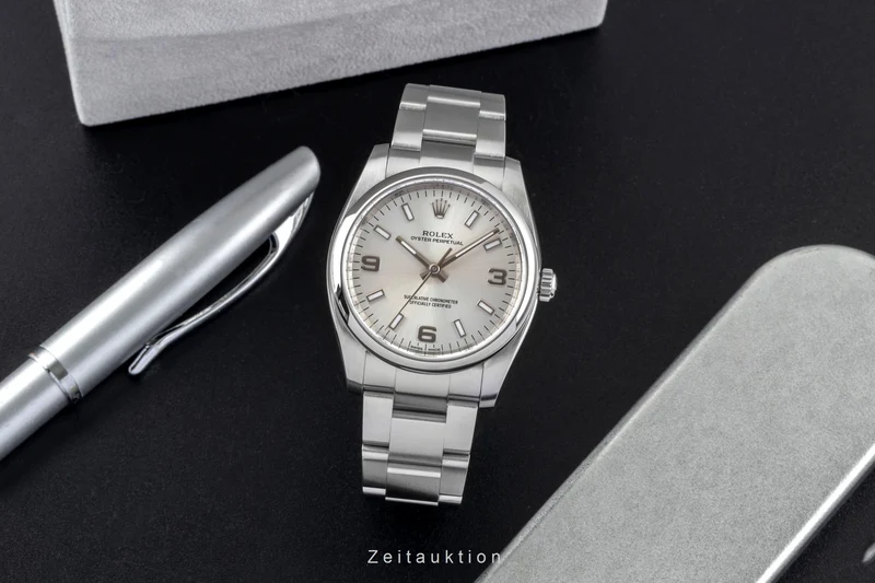 Rolex Oyster Perpetual steel automatic men's watch 114200 [2601629]