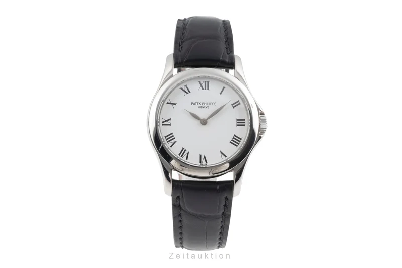 Patek Philippe Calatrava 18 ct white gold manual winding women's watch 4905 [2600110]