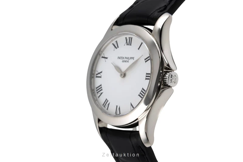 Patek Philippe Calatrava 18 ct white gold manual winding women's watch 4905 [2600110]