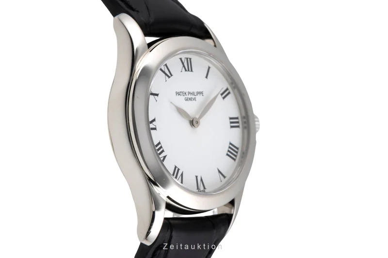 Patek Philippe Calatrava 18 ct white gold manual winding women's watch 4905 [2600110]