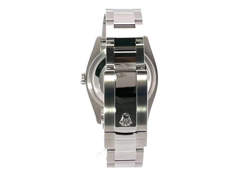 Rolex Datejust 36 Edelstahl Weißgold Diamant Lünette 116244 Schwarz Diamant