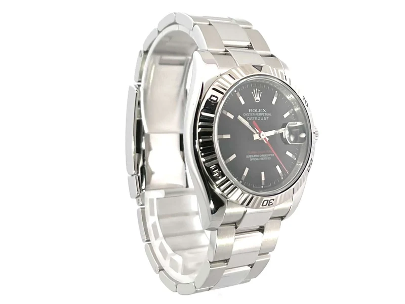 Rolex Datejust 36 Turn-O-Graph 116264 Schwarz